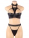 Ohyeah - Exquisite Set w Choker - Black - M photo-4