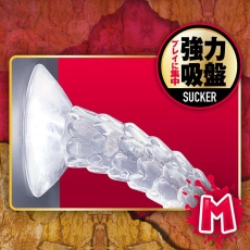 A-One - 鳞状假阳具 中码 - 透明 照片