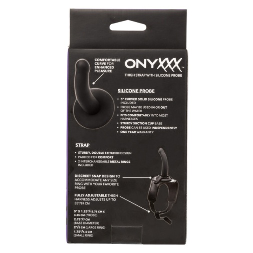 CEN - Onyxxx Thigh Strap-On - Black 照片