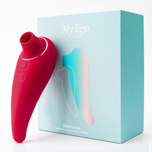 MyToys - Seahorse 阴蒂吸吮器 - 红色 照片