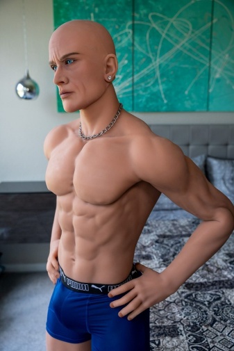Grant Male Muscular Realistic Sex Doll with abs Ultra Soft TPE 170 cm (5'6 ft) photo