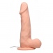 Raging Cockstars - 7″ Disco Dick Donnie 可轉動仿真陽具 - 膚色 照片