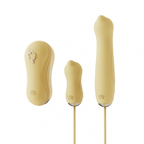 Zalo - Unicorn APP Massager Set - Lemon Yellow photo