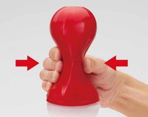 Tenga - Air-Tech Squeeze 重複使用型真空杯 刺激形 - 黑色 照片