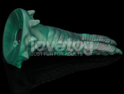 Lovetoy - Savage Charm Vibro Dildo - Blue 照片