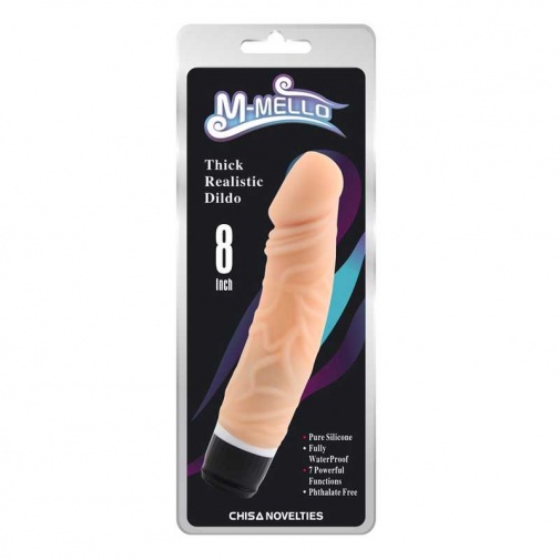 Chisa - Vibrating Thick Realistic Dildo - Flesh photo