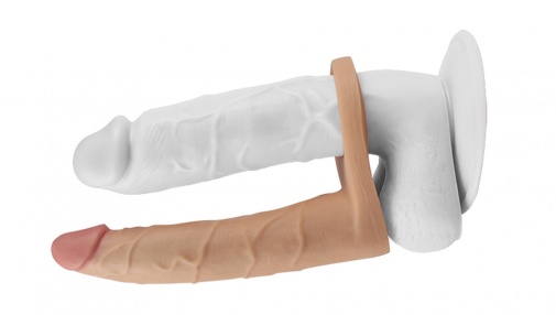 Lovetoy - 7" Ultra Soft Double Dildo - Flesh photo