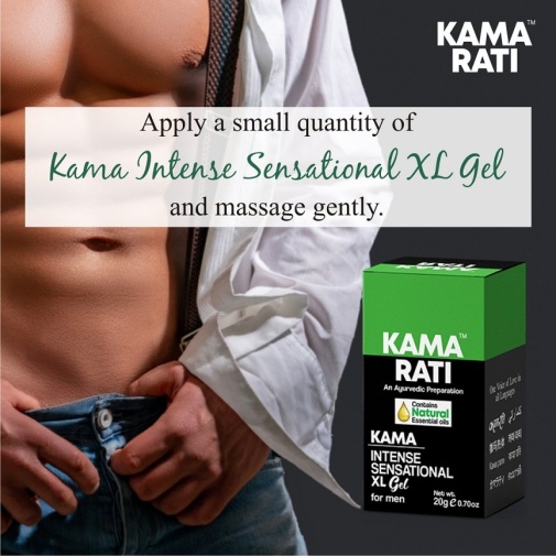 Kama Rati - 男士強力刺激凝膠XL - 20g 照片