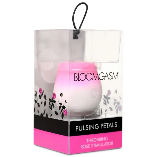 Bloomgasm - Pulsing Petals Rose Stimulator - Pink photo
