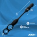 Jock - Hyper Thrusting Vibro Plug w C-Ring - Black 照片-5