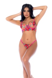 Mapale - 8927 Lingerie Set 2pcs - Seductive Garden - S/M photo