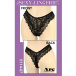 NPG - E114 Premium Lace Panties - Black photo-3