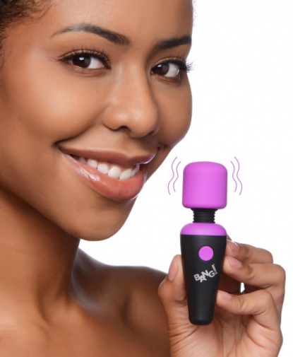 Bang! - 10X Vibro Mini Wand - Purple photo