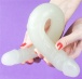 Lovetoy - 14" 夜光双头仿真阳具 - 透明 照片-4