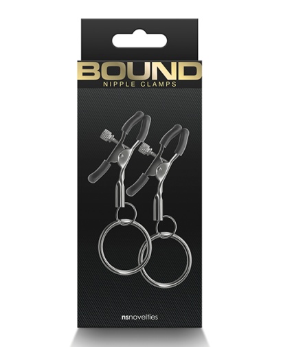 NS Novelties - Bound C2 乳頭夾 - 青銅灰色 照片