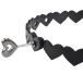 Sex&Mischief - Heart Day Collar - Black photo-4