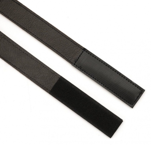 Liebe Seele - Leather Blindfold - Brown photo