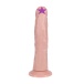 RealRock - 8" Rotating Vibro Curve Dildo - Flesh photo-2