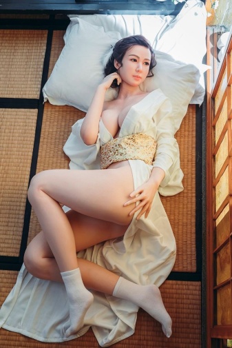 Keiko Japanese Realistic Sex Doll, Big Breasts, Ultra Soft Silicone 172 cm (5’6 ft)  photo