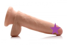 USA Cocks - 6" Ameriskin Dual Density Dildo - Flesh photo