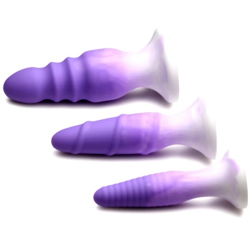Simply Sweet - Butt Plug Set 3 pcs - Purple photo
