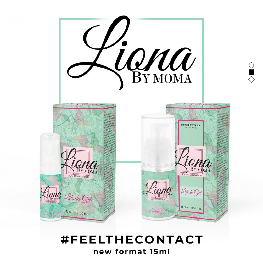 The new sexual revolution. Liquid vibrating libid gel.
Appl... Liona by Moma - Liquid Vibrator Libido Gel - 15ml photo-4