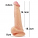 A-One - Double Dildo Belt - Black photo-15
