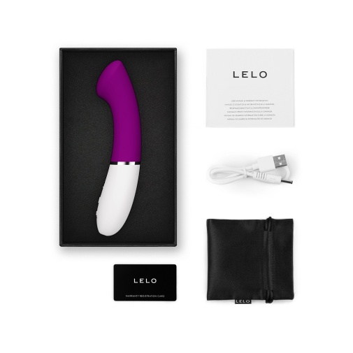 Lelo - Gigi 3 优质G点震动棒 可连应用程式 - 深玫瑰色 照片