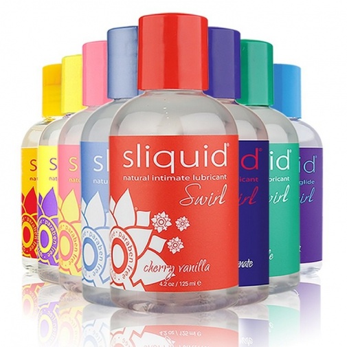 Sliquid - Naturals Swirl Straw Pomegranate - 125ml photo