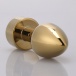 MT - 后庭塞 107x40mm - 金色/黄色 照片-3