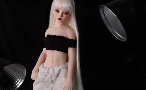 Saki Mini Fantasy Realistic Sex Doll, Skinny, Ultra Soft Silicone 55 cm (1'8 ft)  photo