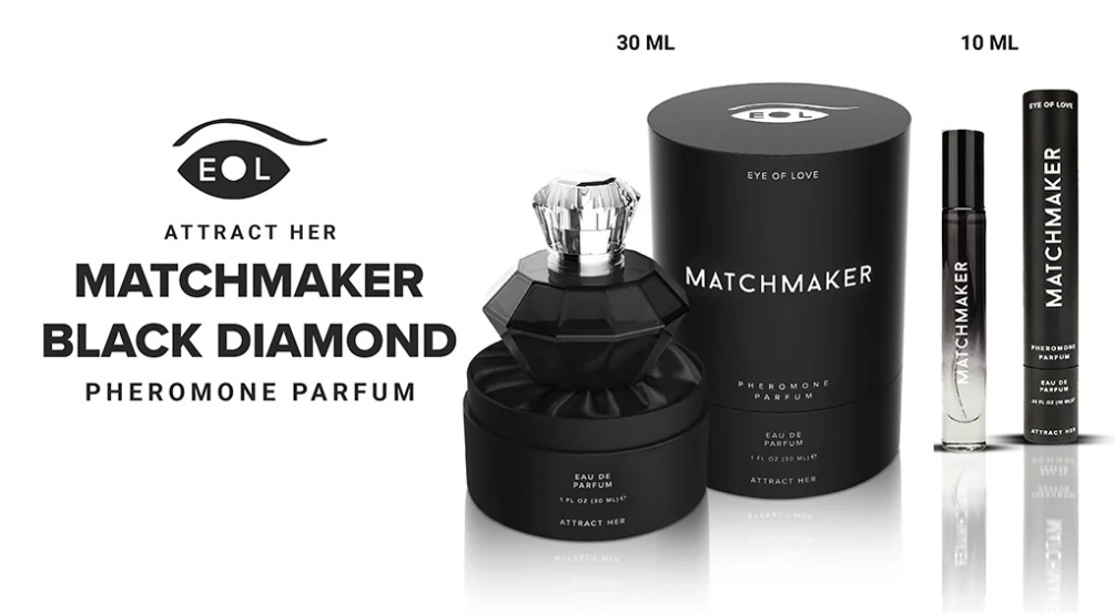 Looking to find your next match? Meet your new matchmaker.
... EOL - Black Diamond Pheromone Perfume - 10ml photo-6