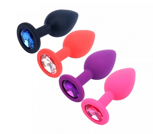 MT - Silicone Anal Plug 72x28mm - Pink photo