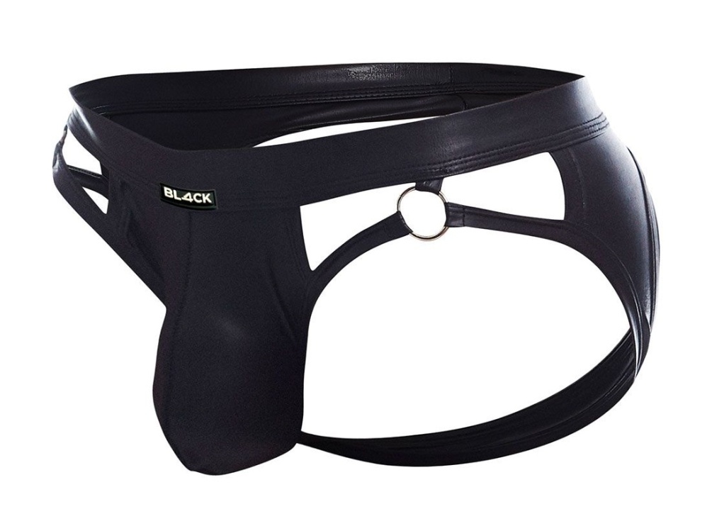 Increase your sense of security with BL4CK02 Dungeon Jockstr... Cut4men - Dungeon Jockstrap - Black - S photo-4