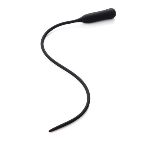 MT - Vibro Urethral Sound 37cm - Black photo