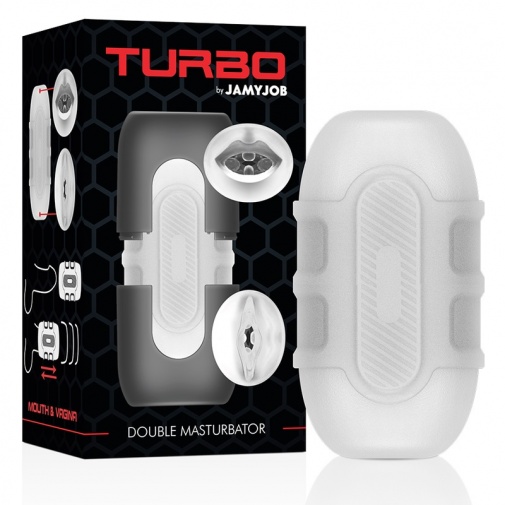 Jamyjob - Turbo Double Masturbator - Clear photo