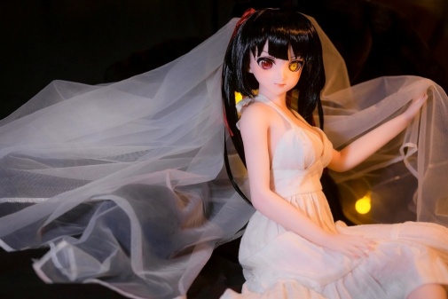 Kurumi Anime Mini Realistic Sex Doll, Multi-Colored Eyes, Soft Silicone 60 cm (2 ft) photo
