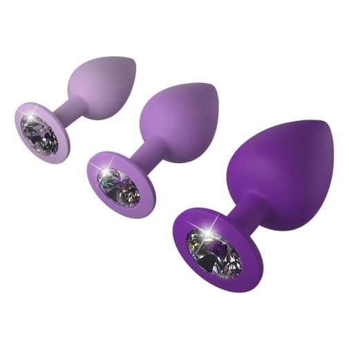 Pipedream - Her Little Gems Anal Set - Purple photo