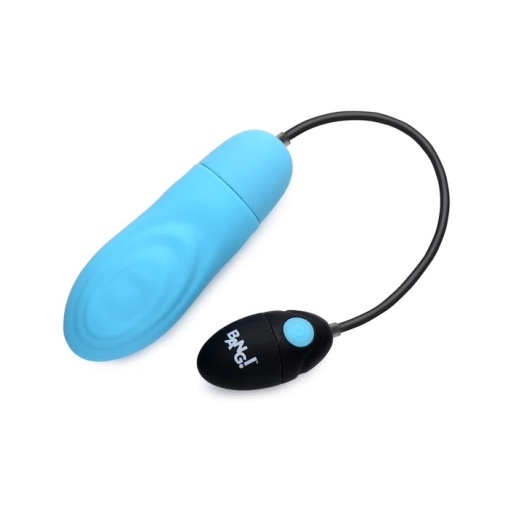 Bang! - 7X Pulsing Vibro Bullet - Blue photo