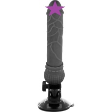 Basecock - Vibro Dildo 19.5cm - Black photo