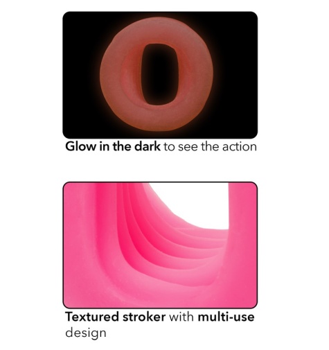 CEN - Slop Top Filthy Glow Stroker - Pink 照片