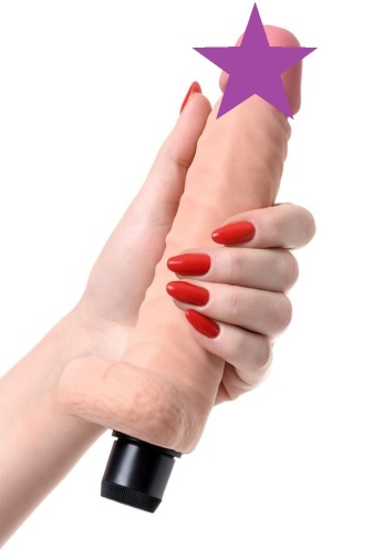 A-Toys - Vibro Dildo 18cm - Flesh photo