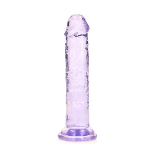 RealRock - 6" Straight Realistic Dildo - Purple photo