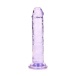 RealRock - 6" Straight Realistic Dildo - Purple photo
