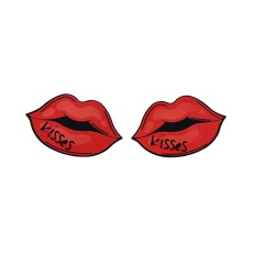 NPG - Kiss Me Nipple Covers - Red 照片