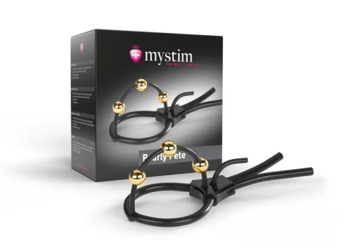 Mystim - Pearly Pete E-Stim Corona Penis Strap photo