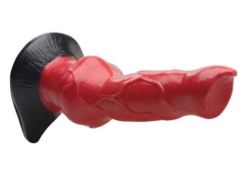 Creature Cocks - Hell-Hound Dildo - Red photo
