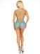 Leg Avenue - After Glow Lingerie Set - Turquoise photo-5