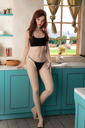 Hedy European Realistic Sex Doll, Small Boobs, Ultra Soft Silicone 171 cm (5’6 ft) photo