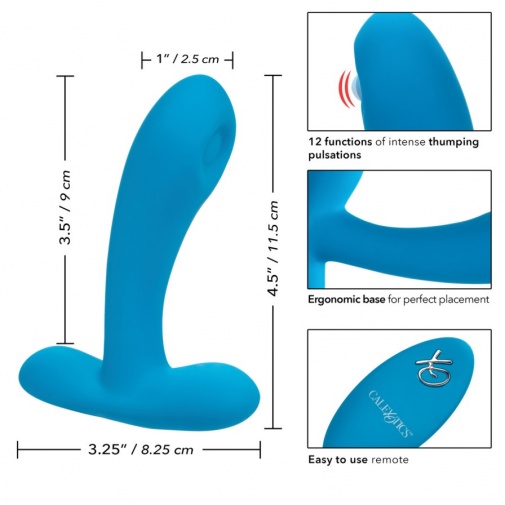 CEN - Remote G-Spot Pulsing Pleaser - Blue photo